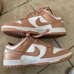 Nike Blush and White Sneakers